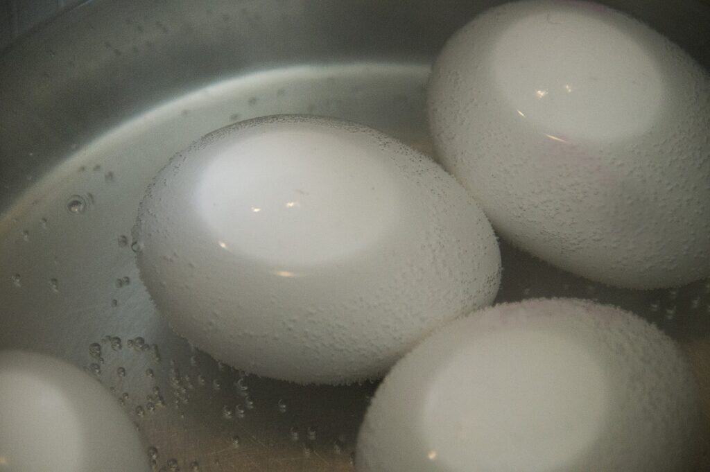 hard boiled eggs